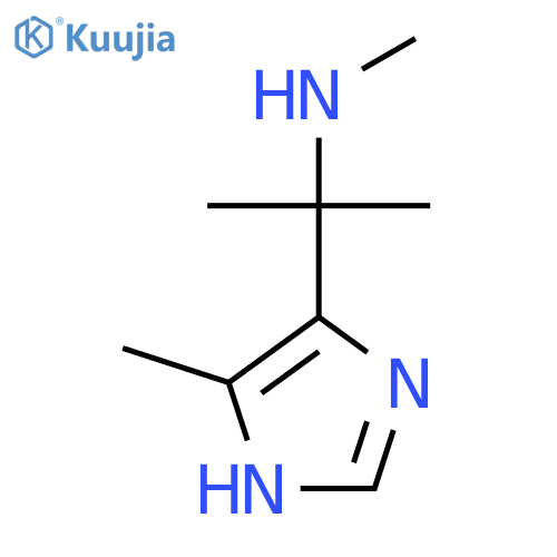 methyl2-(4-methyl-1H-imidazol-5-yl)propan-2-ylamine structure
