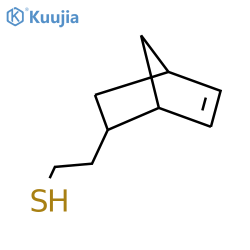2-{bicyclo2.2.1hept-5-en-2-yl}ethane-1-thiol structure