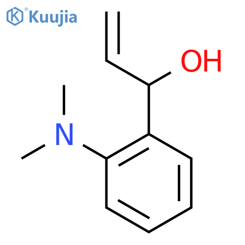 1-2-(dimethylamino)phenylprop-2-en-1-ol structure