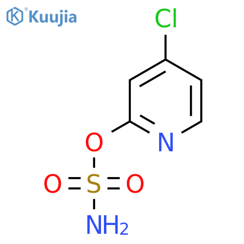 4-chloropyridin-2-yl sulfamate structure
