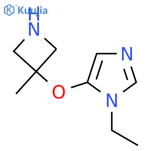 1-ethyl-5-(3-methylazetidin-3-yl)oxy-1H-imidazole structure
