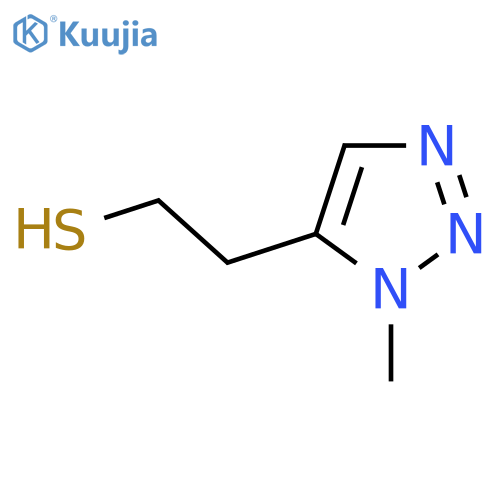 2-(1-methyl-1H-1,2,3-triazol-5-yl)ethane-1-thiol structure
