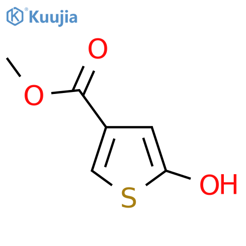 methyl 5-hydroxythiophene-3-carboxylate structure