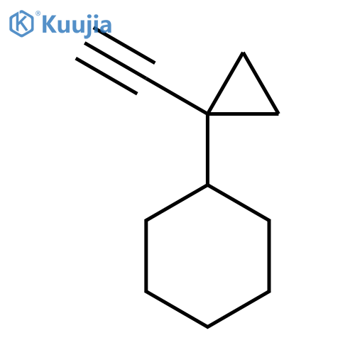 (1-ethynylcyclopropyl)cyclohexane structure