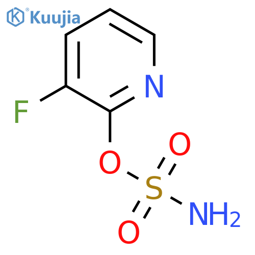 3-fluoropyridin-2-yl sulfamate structure