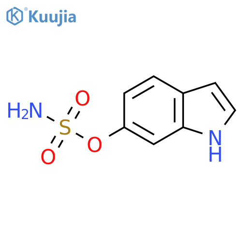 1H-indol-6-yl sulfamate structure