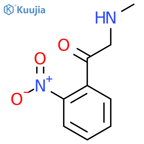 2-(methylamino)-1-(2-nitrophenyl)ethan-1-one structure