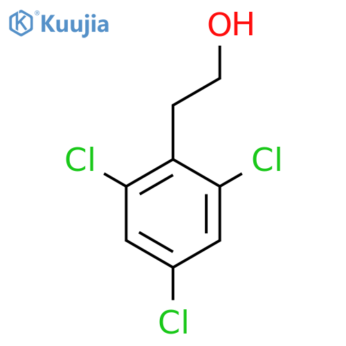 2-(2,4,6-trichlorophenyl)ethan-1-ol structure