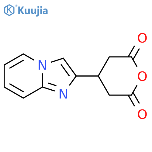 4-{imidazo1,2-apyridin-2-yl}oxane-2,6-dione structure