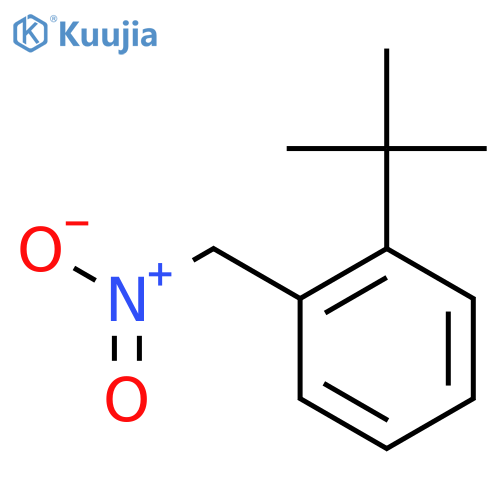 1-tert-butyl-2-(nitromethyl)benzene structure