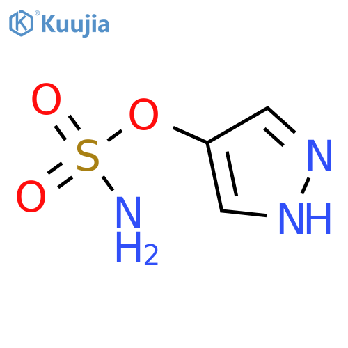 1H-pyrazol-4-yl sulfamate structure