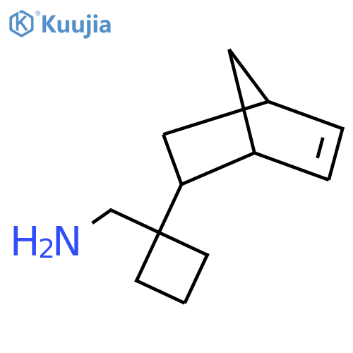 (1-{bicyclo2.2.1hept-5-en-2-yl}cyclobutyl)methanamine structure