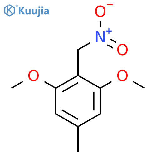 1,3-dimethoxy-5-methyl-2-(nitromethyl)benzene structure