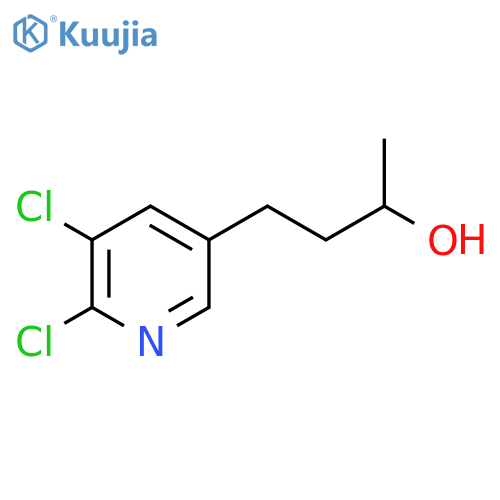 4-(5,6-dichloropyridin-3-yl)butan-2-ol structure