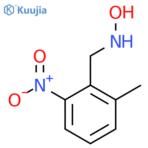 N-(2-methyl-6-nitrophenyl)methylhydroxylamine structure