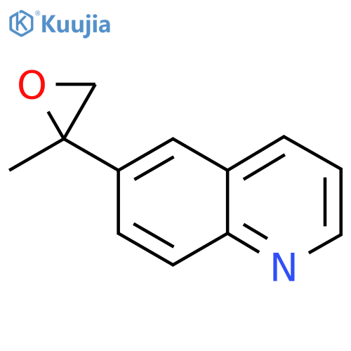 6-(2-methyloxiran-2-yl)quinoline structure