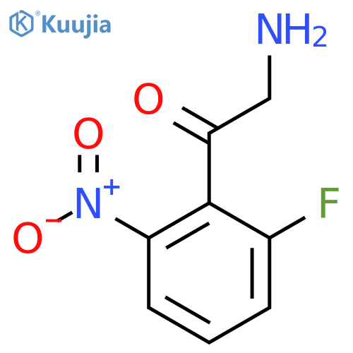 2-amino-1-(2-fluoro-6-nitrophenyl)ethan-1-one structure