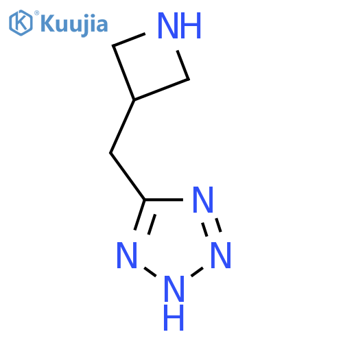 5-(azetidin-3-yl)methyl-1H-1,2,3,4-tetrazole structure