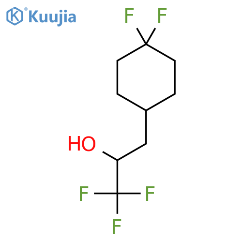 3-(4,4-difluorocyclohexyl)-1,1,1-trifluoropropan-2-ol structure