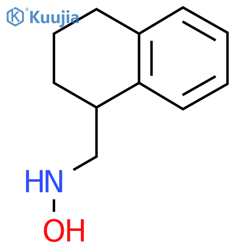 N-(1,2,3,4-tetrahydronaphthalen-1-yl)methylhydroxylamine structure