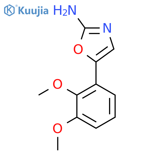 5-(2,3-dimethoxyphenyl)-1,3-oxazol-2-amine structure