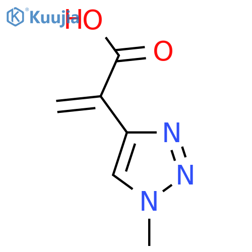 2-(1-methyl-1H-1,2,3-triazol-4-yl)prop-2-enoic acid structure