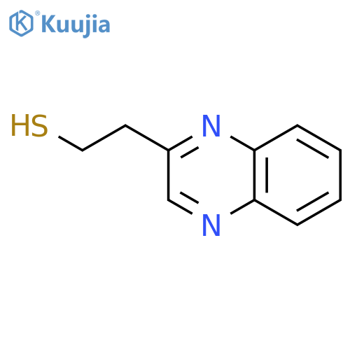 2-(quinoxalin-2-yl)ethane-1-thiol structure