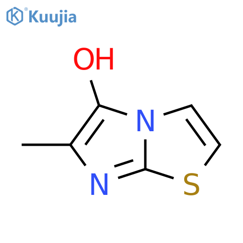 6-methylimidazo2,1-b1,3thiazol-5-ol structure