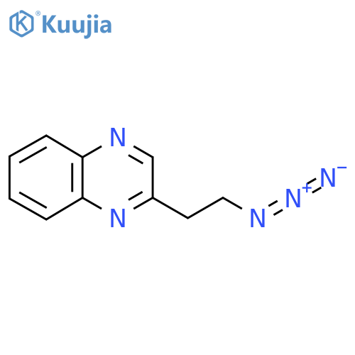 2-(2-azidoethyl)quinoxaline structure