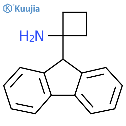 1-(9H-fluoren-9-yl)cyclobutan-1-amine structure