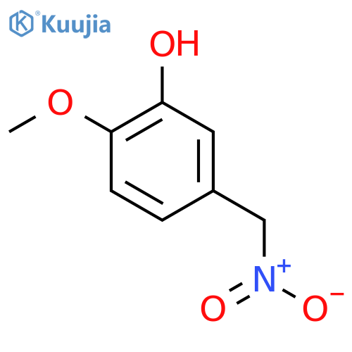 2-methoxy-5-(nitromethyl)phenol structure
