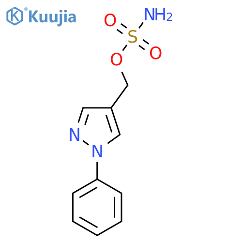 (1-phenyl-1H-pyrazol-4-yl)methyl sulfamate structure