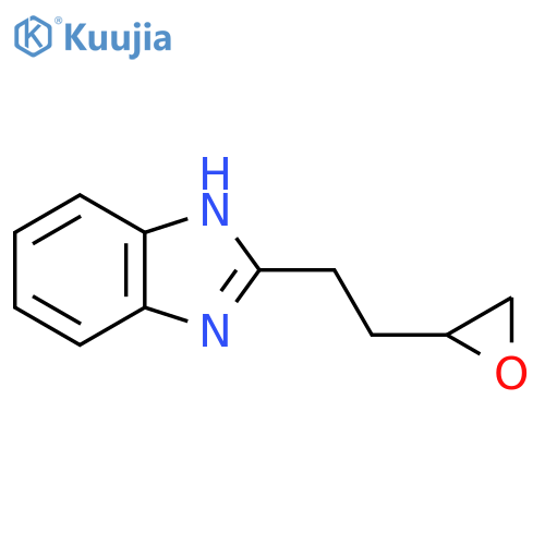 2-2-(oxiran-2-yl)ethyl-1H-1,3-benzodiazole structure