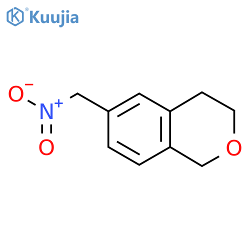 6-(nitromethyl)-3,4-dihydro-1H-2-benzopyran structure