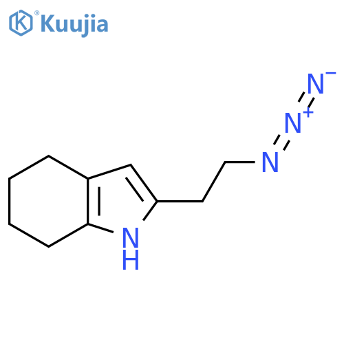 2-(2-azidoethyl)-4,5,6,7-tetrahydro-1H-indole structure