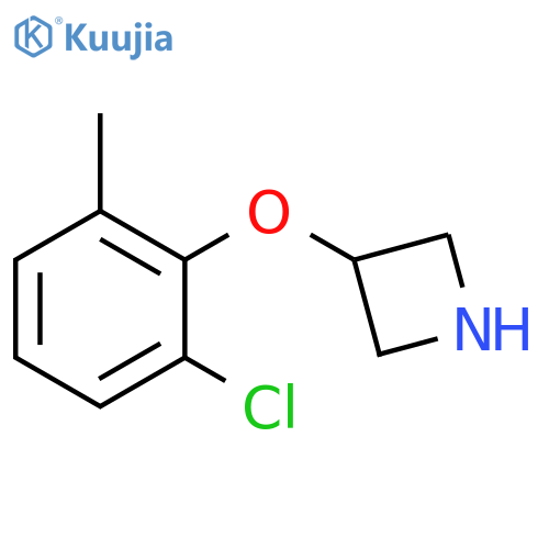 3-(2-chloro-6-methylphenoxy)azetidine structure