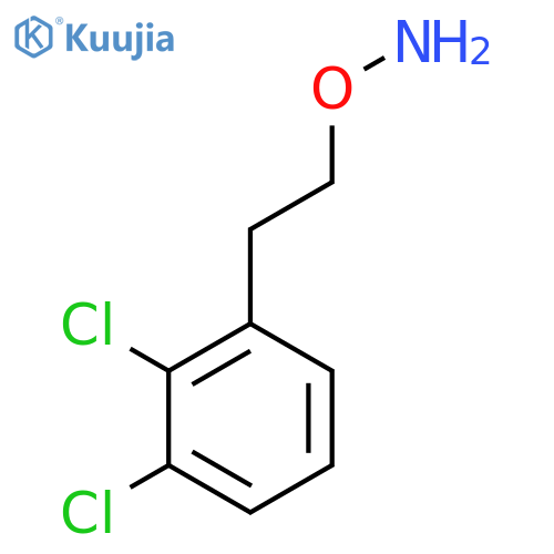 O-2-(2,3-dichlorophenyl)ethylhydroxylamine structure