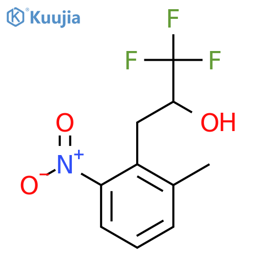 1,1,1-trifluoro-3-(2-methyl-6-nitrophenyl)propan-2-ol structure