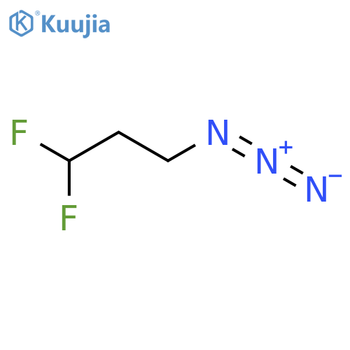 3-azido-1,1-difluoropropane structure