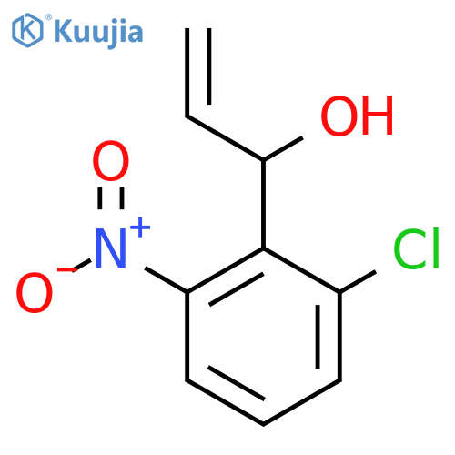 1-(2-chloro-6-nitrophenyl)prop-2-en-1-ol structure