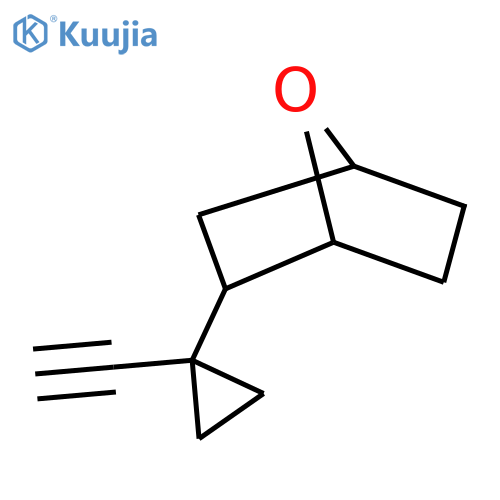 2-(1-ethynylcyclopropyl)-7-oxabicyclo2.2.1heptane structure