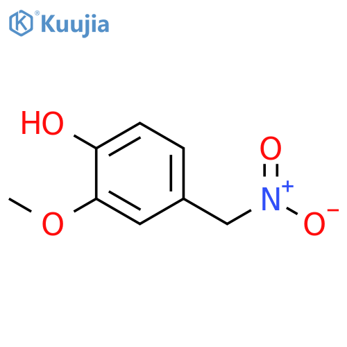 2-methoxy-4-(nitromethyl)phenol structure