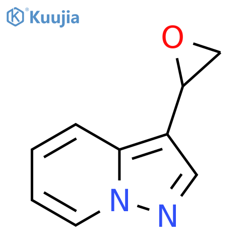 3-(oxiran-2-yl)pyrazolo1,5-apyridine structure
