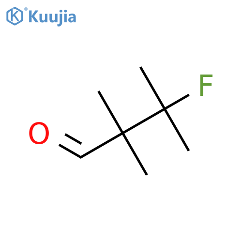 3-fluoro-2,2,3-trimethylbutanal structure