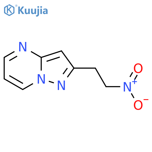 2-(2-nitroethyl)pyrazolo1,5-apyrimidine structure