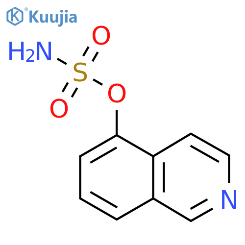 isoquinolin-5-yl sulfamate structure