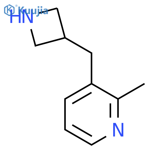 3-(azetidin-3-yl)methyl-2-methylpyridine structure