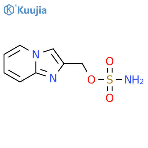 {imidazo1,2-apyridin-2-yl}methyl sulfamate structure
