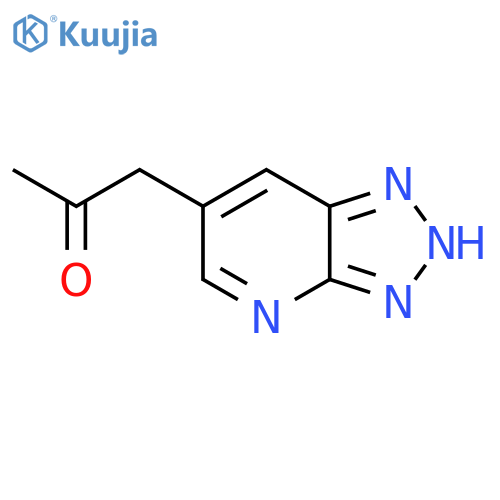 1-{3H-1,2,3triazolo4,5-bpyridin-6-yl}propan-2-one structure
