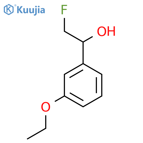 1-(3-ethoxyphenyl)-2-fluoroethan-1-ol structure